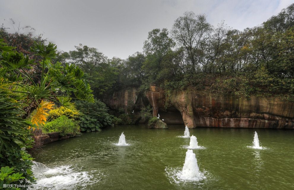 莲花山风景区图片