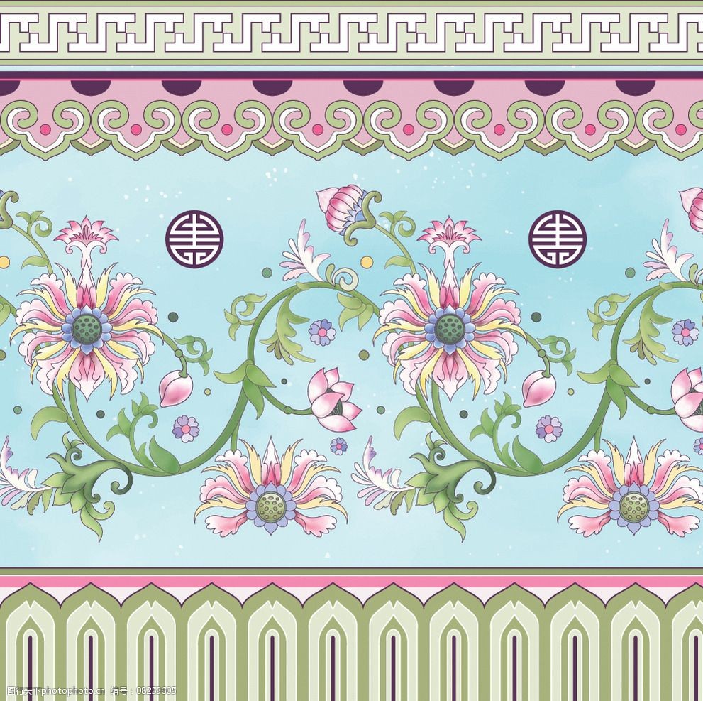 中国瓷器花纹图片