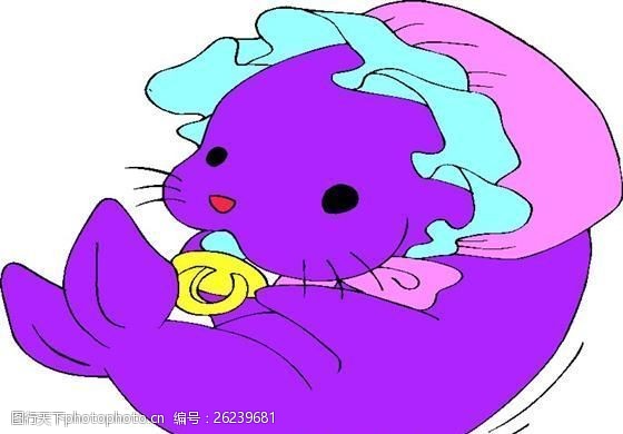 海狮海洋动物卡通日本矢量素材ai格式_11