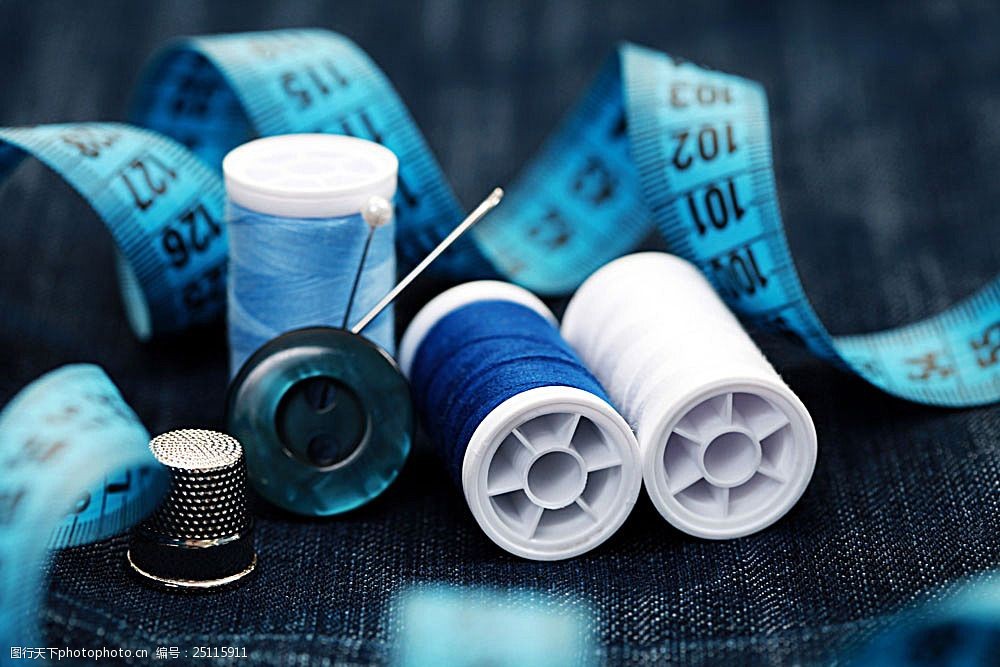 针织纸尺摄影图片-图行天下图库