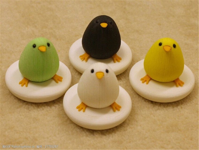 可爱的小鸟3d打印模型图片-图行天下图库