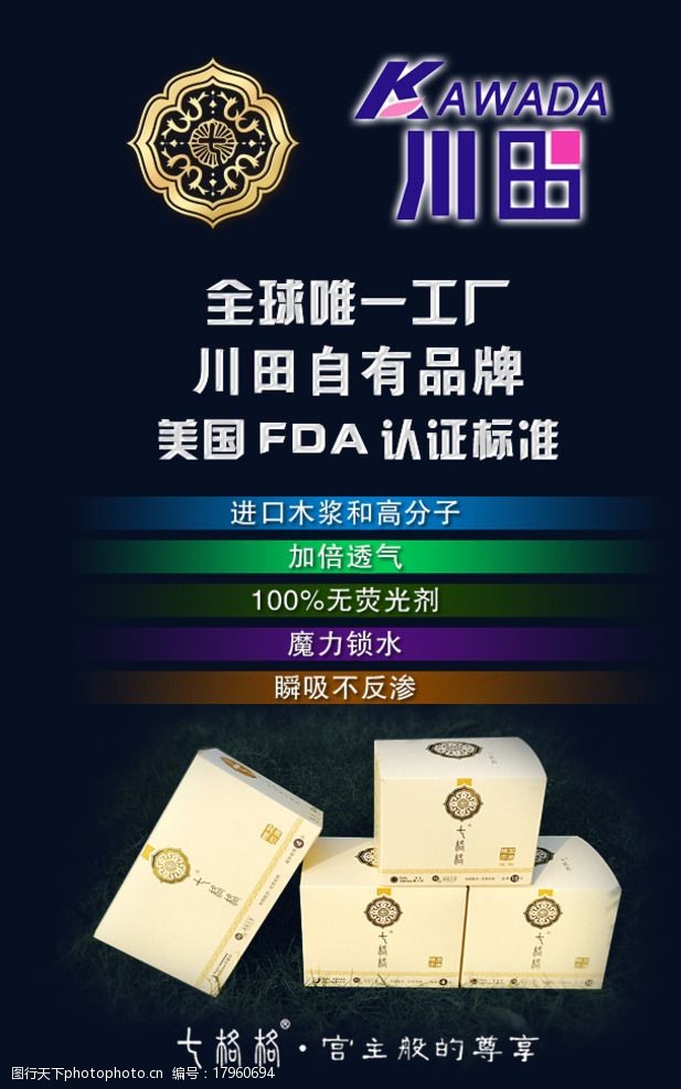 睿沐七格格纤薄系列卫生巾图片