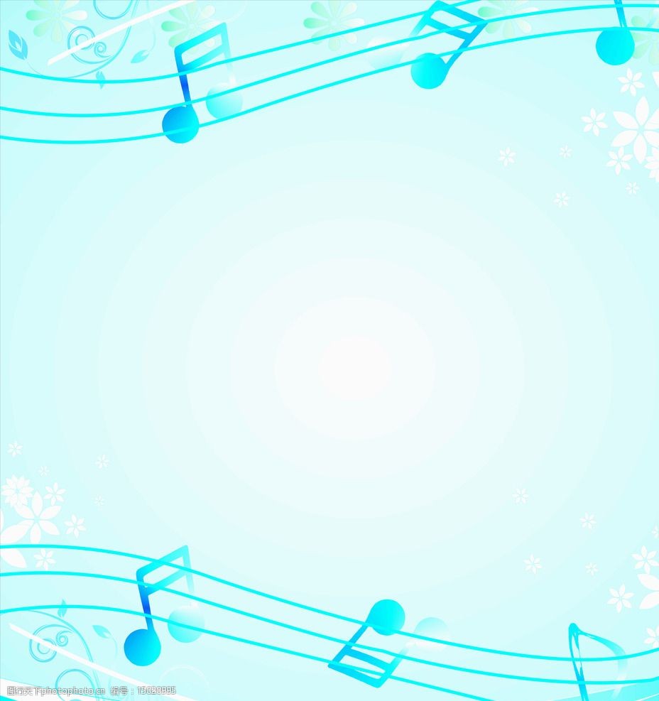 浅蓝色矢量 音符 简约 流苏 大气 蓝色 线框 矢量 设计 底纹边框 条纹