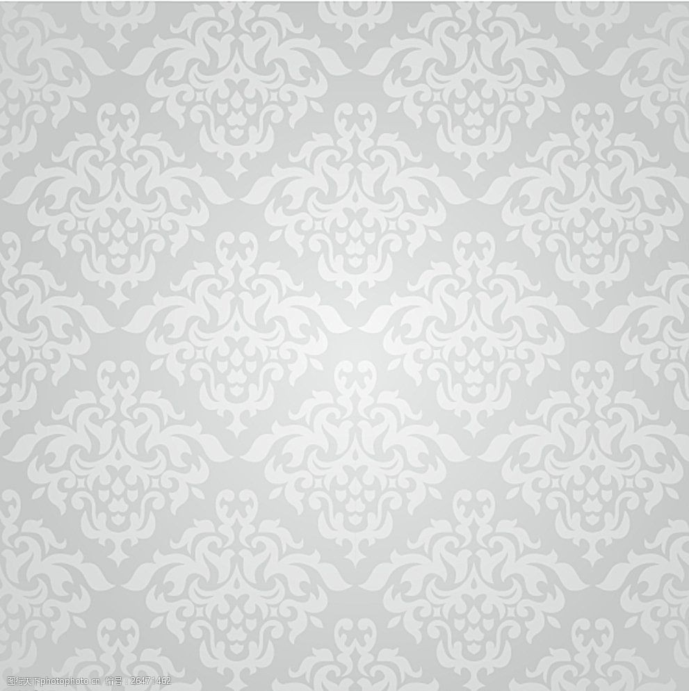 矢量花纹底图图片