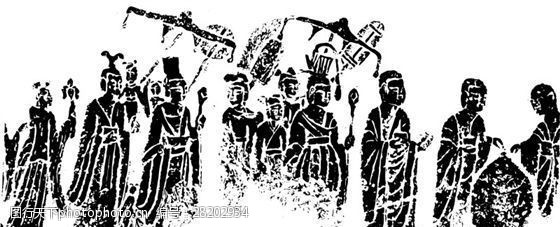 魏晋南北朝版画装饰画矢量ai格式_0100