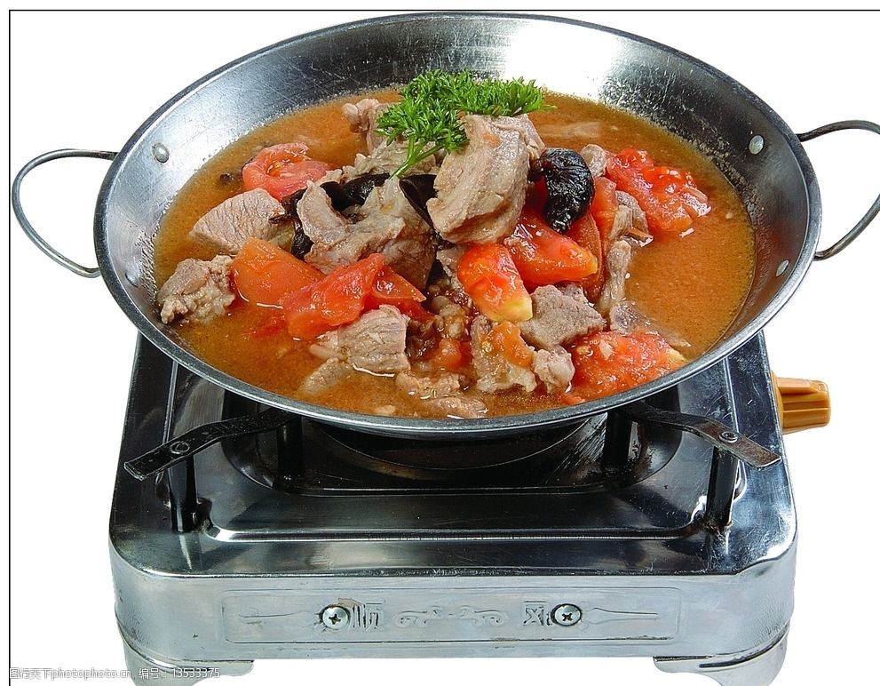 锅仔牛肉西红柿图片