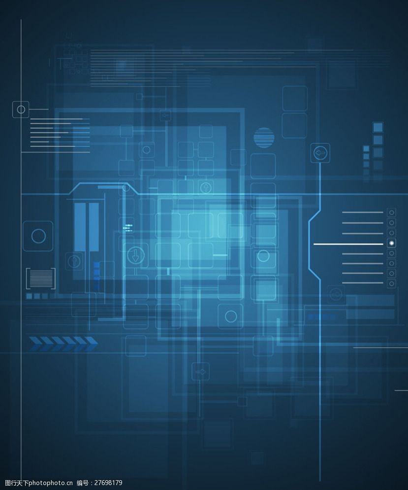 电子抽象背景图片