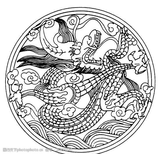 龙传统图案_0045