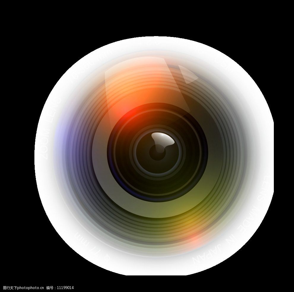 关键词:透明镜头素材 相机镜头 相机 正视镜头 单反镜头 镜头反光