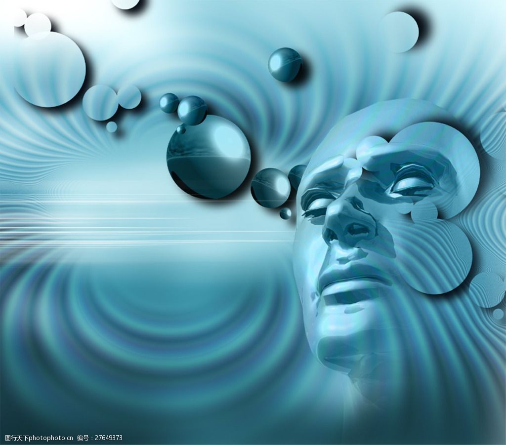 人体影像背景图