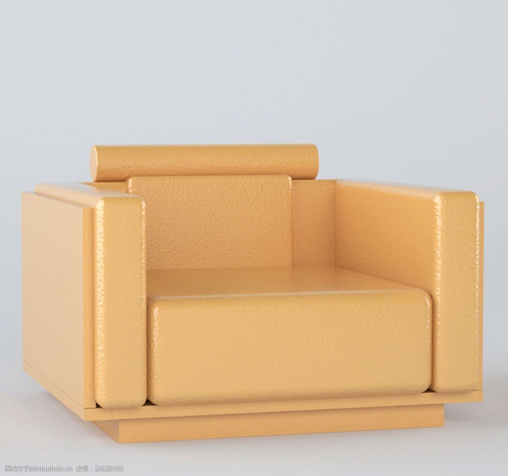 简单沙发3d模型