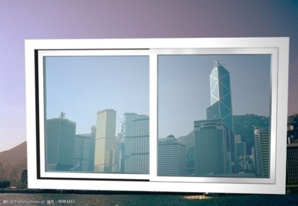 铝合金窗3d模型设计图片