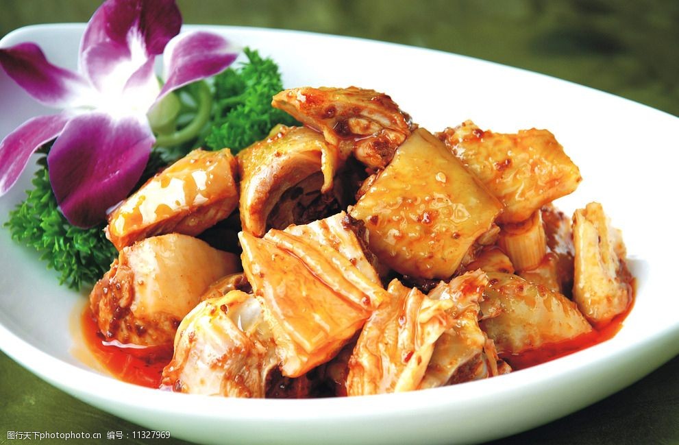 凉拌鸡香辣鸡图片