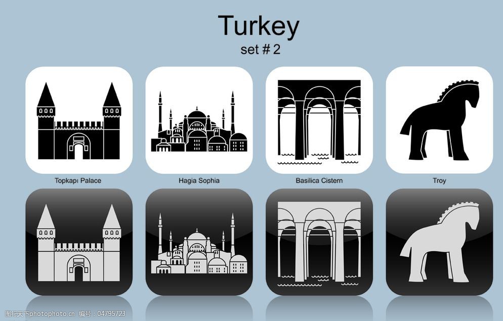 土耳其轮廓图图片