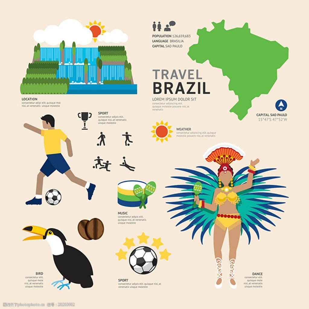 巴西的旅游名胜,美的旅游名胜,罗斯的旅游名胜(第2页)_大山谷图库