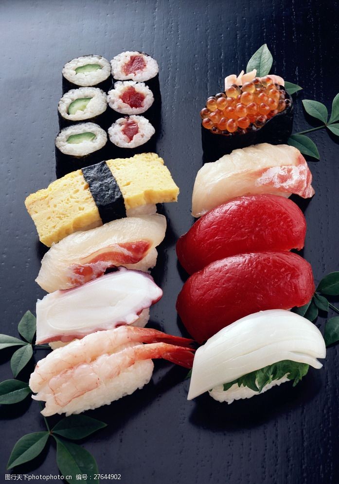 日式生鱼片图片