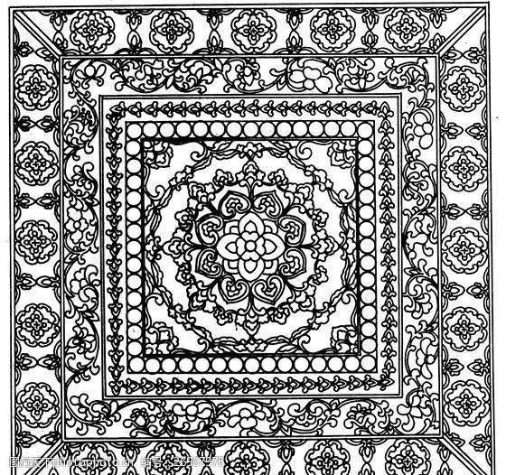 装饰图案隋唐五代图案中国传统图案_049