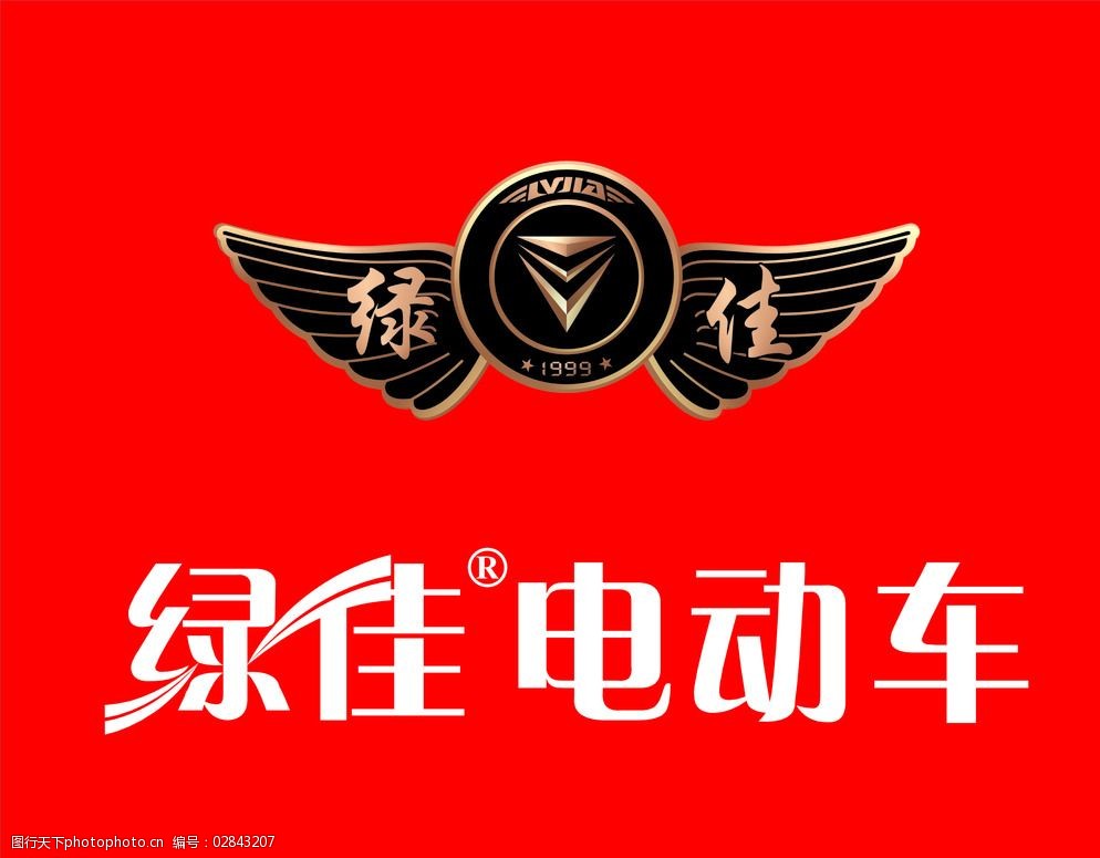 绿佳电动车图片