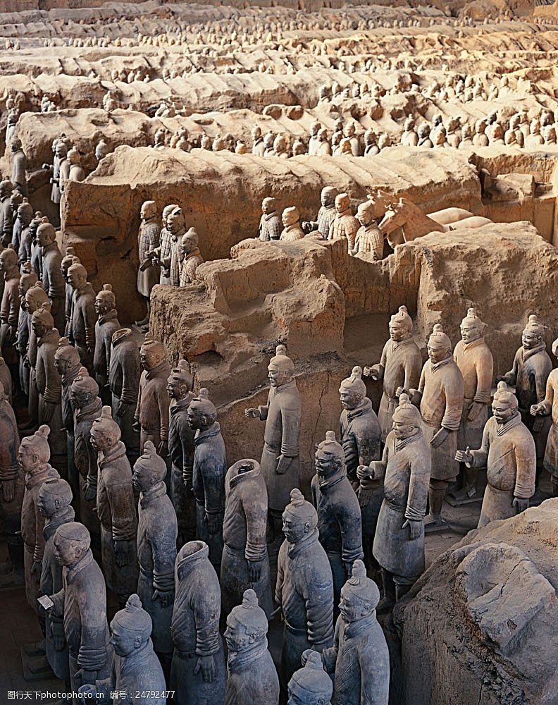 秦始皇兵马俑摄影