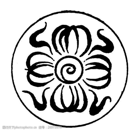 装饰图案元明时代图案中国传统图案_622