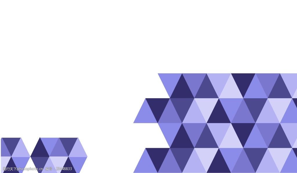 简约蓝色几何背景