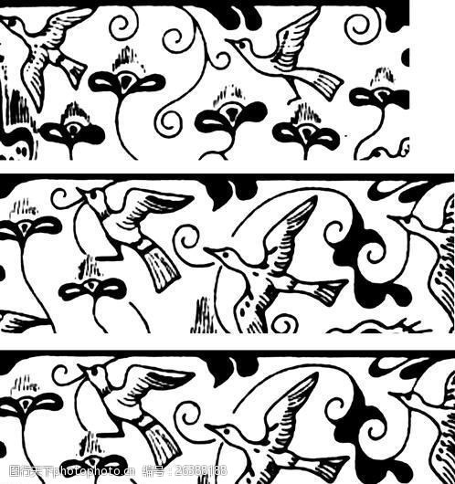 鸟兽纹样传统图案_0046