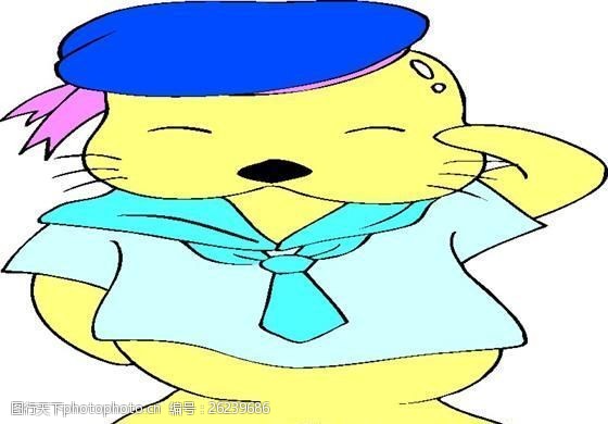 海狮海洋动物卡通日本矢量素材ai格式_38