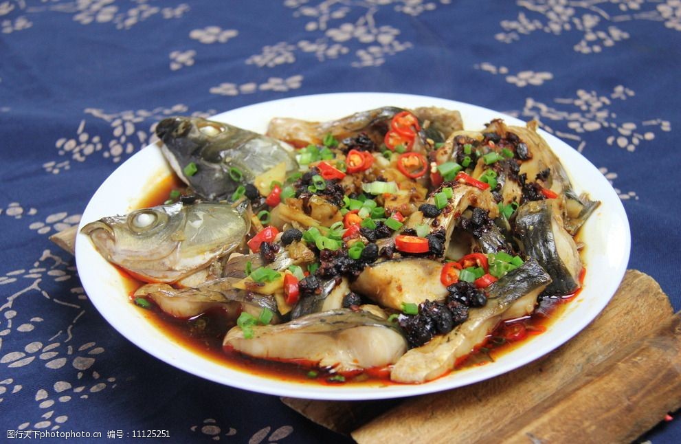 老干妈蒸鱼块图片