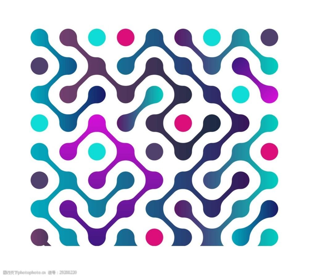 手绘彩色线条元素