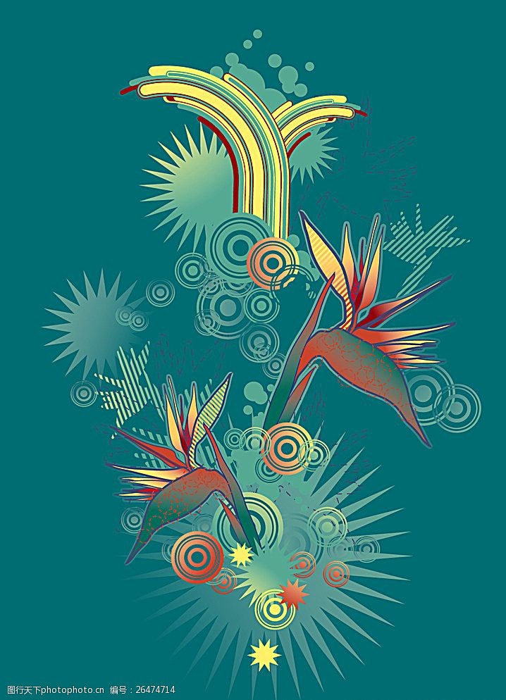 装饰底纹矢量图片