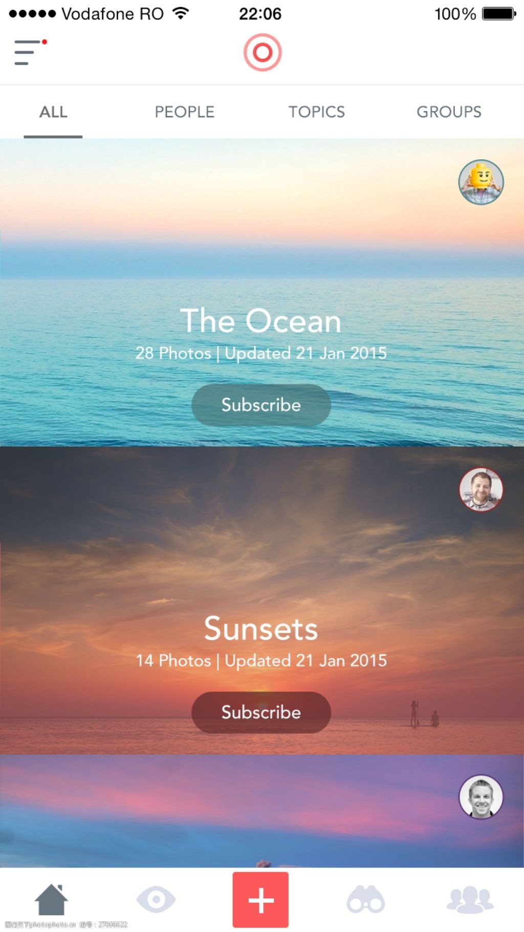 唯美的手机app软件界面ui设计