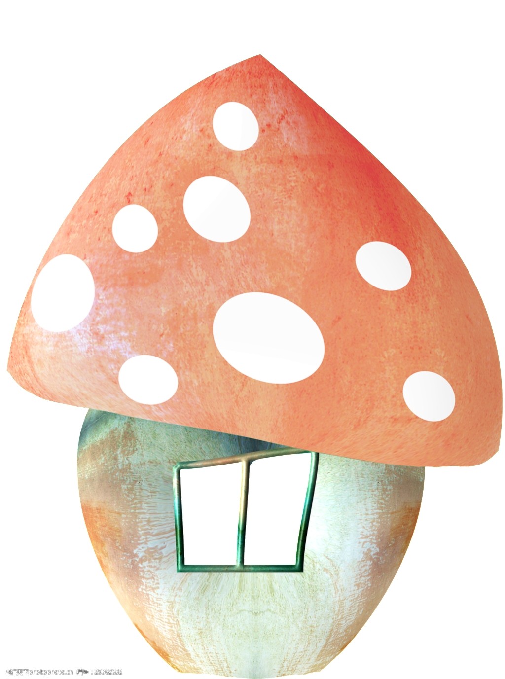 关键词:彩绘童话蘑菇屋图案设计 蘑菇屋 童话素材 童话图案 童话元素