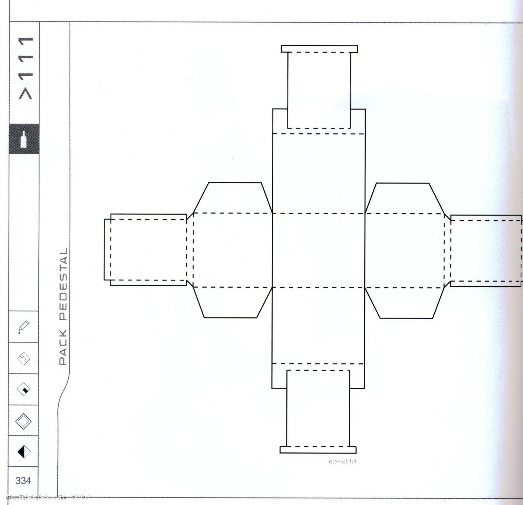 包装盒设计刀模数据包装效果图_232