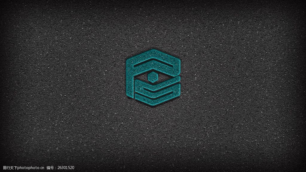 马赛克纹理的logo模板ps教程源文件