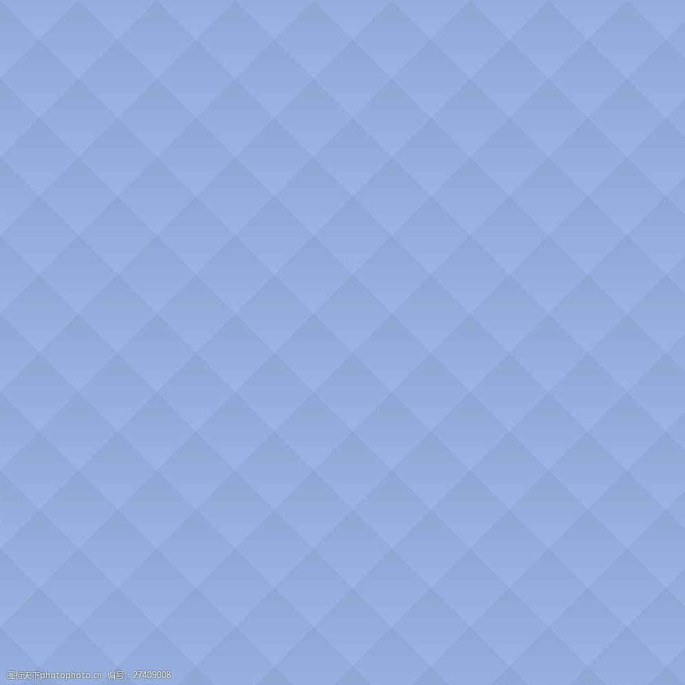 蓝色素色菱形格子简约背景底图图片