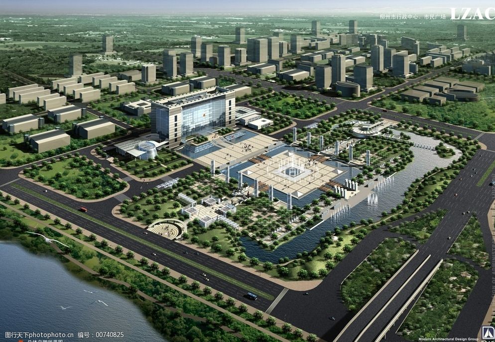 行政广场设计图片