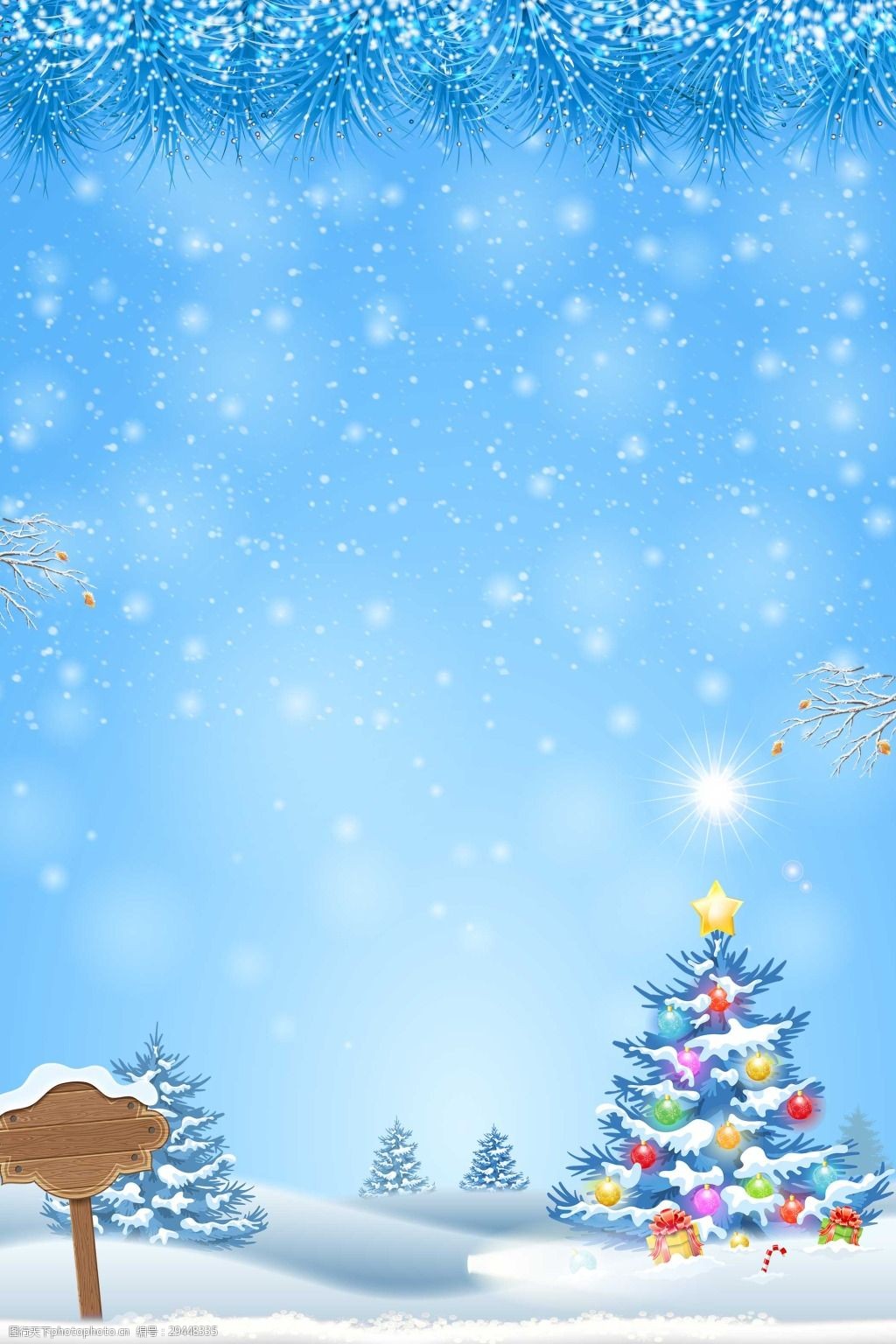 关键词:卡通蓝色圣诞节广告背景 彩灯 动漫 广告背景 卡通 飘雪 圣诞