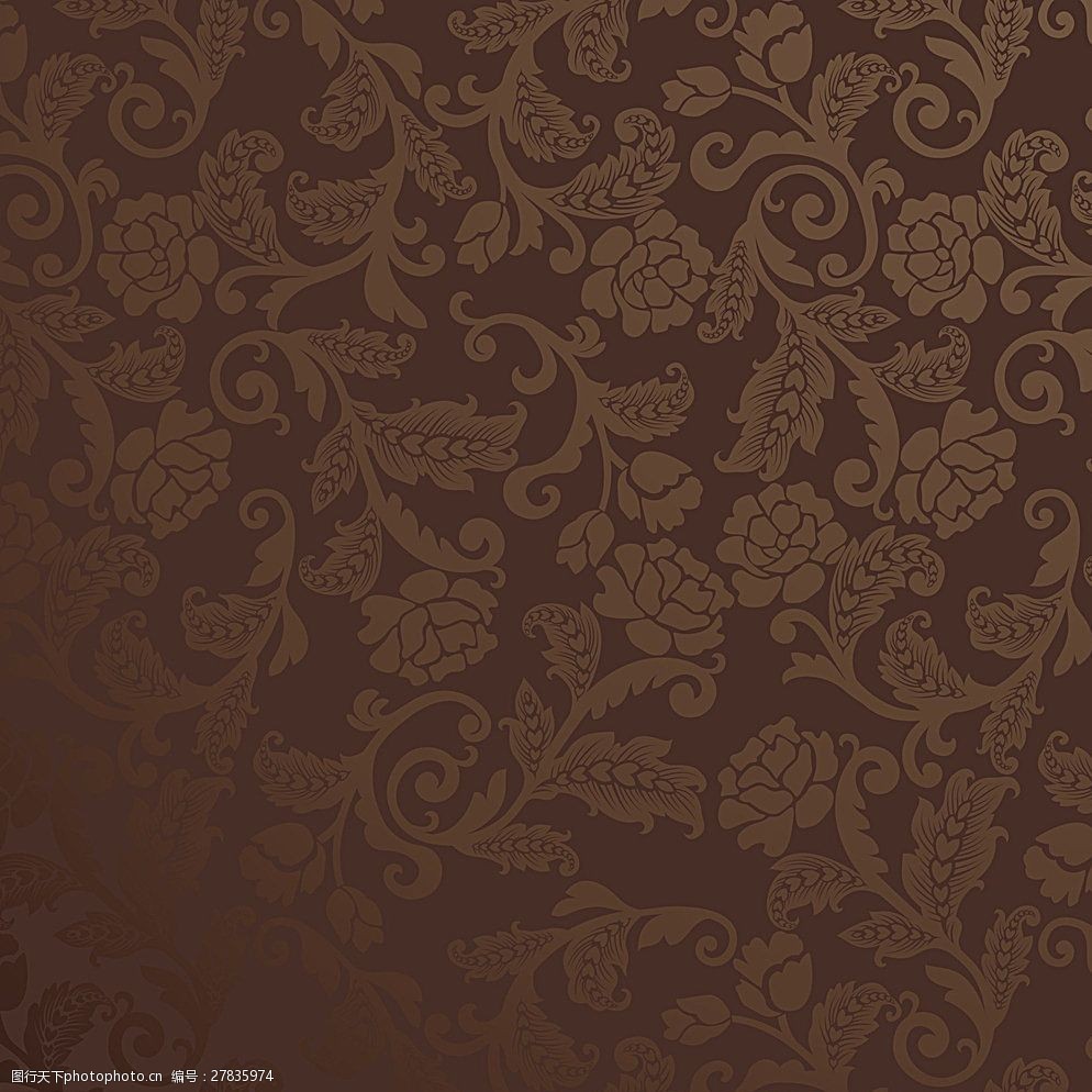 古典花纹背景图片