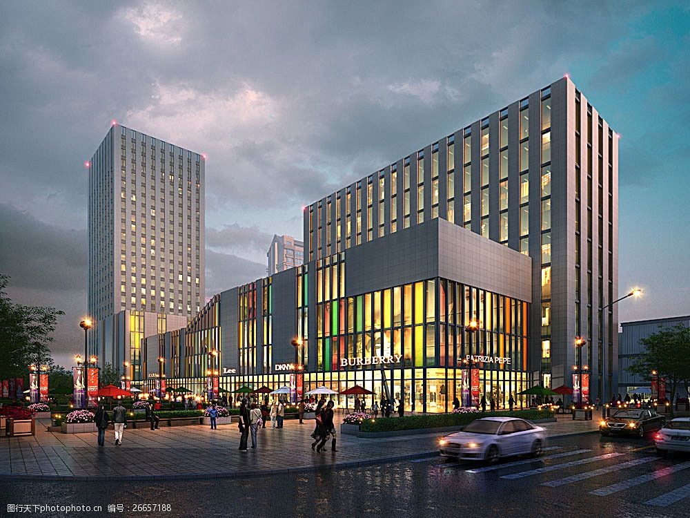 商务写字楼效果图