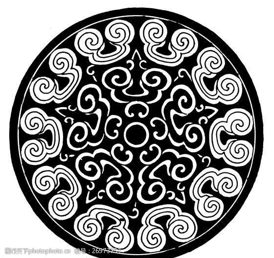 装饰图案元明时代图案中国传统图案_466