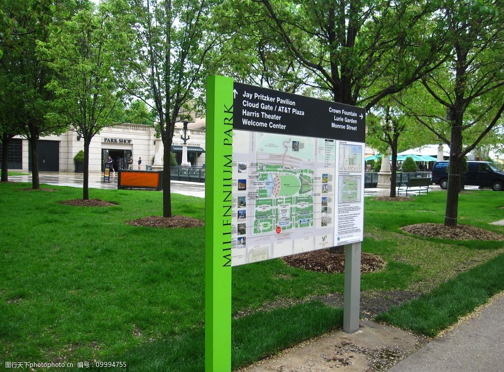 国外导向公告栏图片