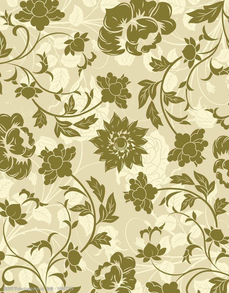 墙纸花纹设计图片