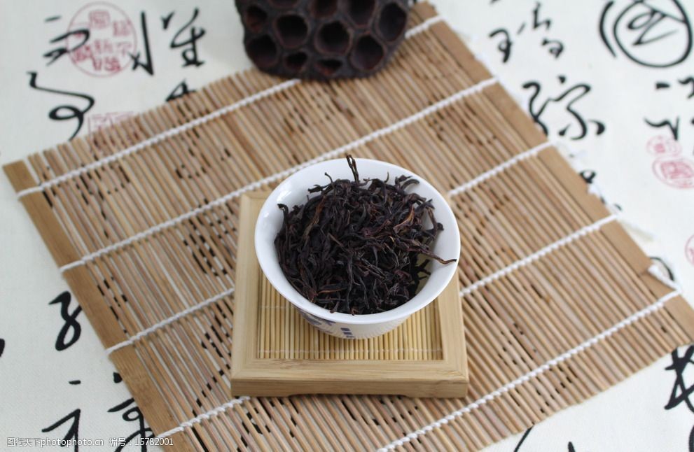 凤凰单枞茶赤叶图片