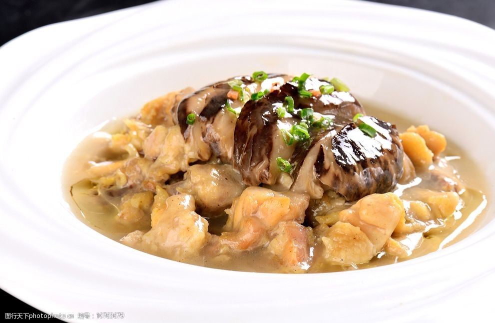 冬菇蒸滑鸡图片