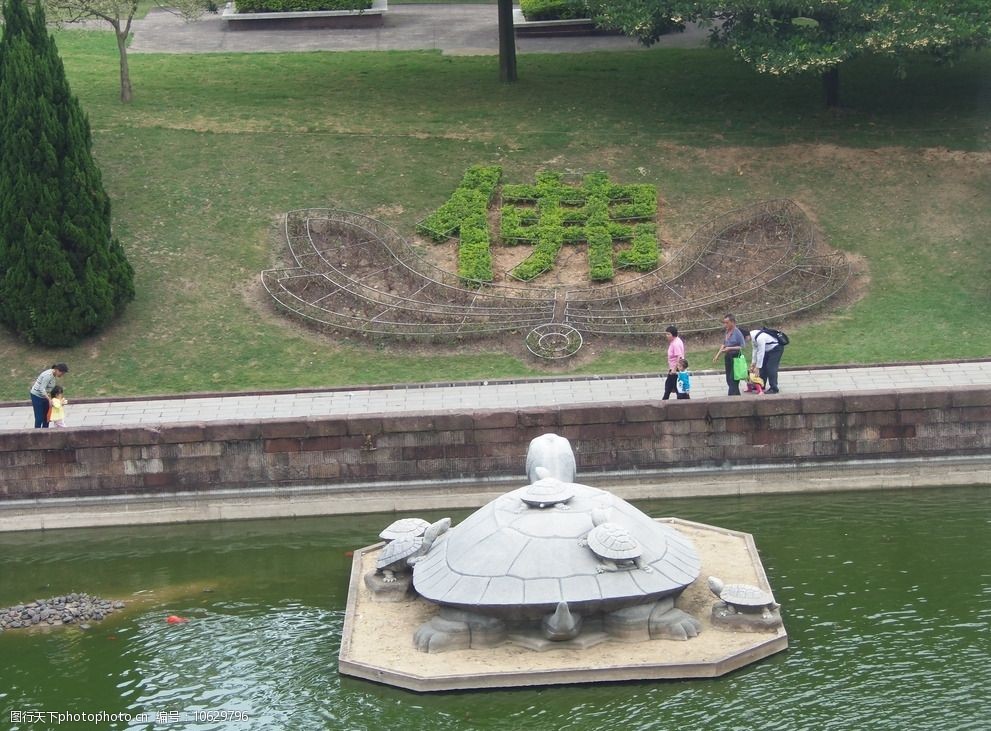 广州莲花山放生池图片