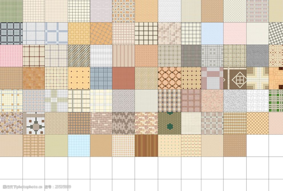 彩图图案叠加平面素材铺装psd